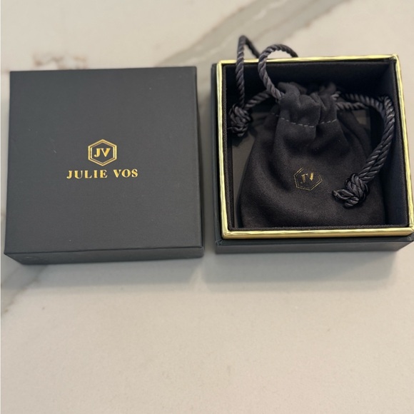 Julie Vos Gold Rings with Silver and Pearl Accents - Picture 2 of 3